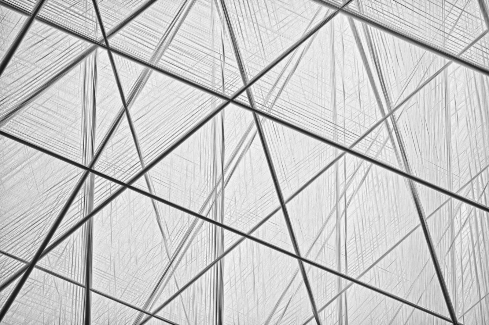 Building a Recover Program With a Team of 5 — Intricate abstract architectural image with intersecting geometric lines and sh…